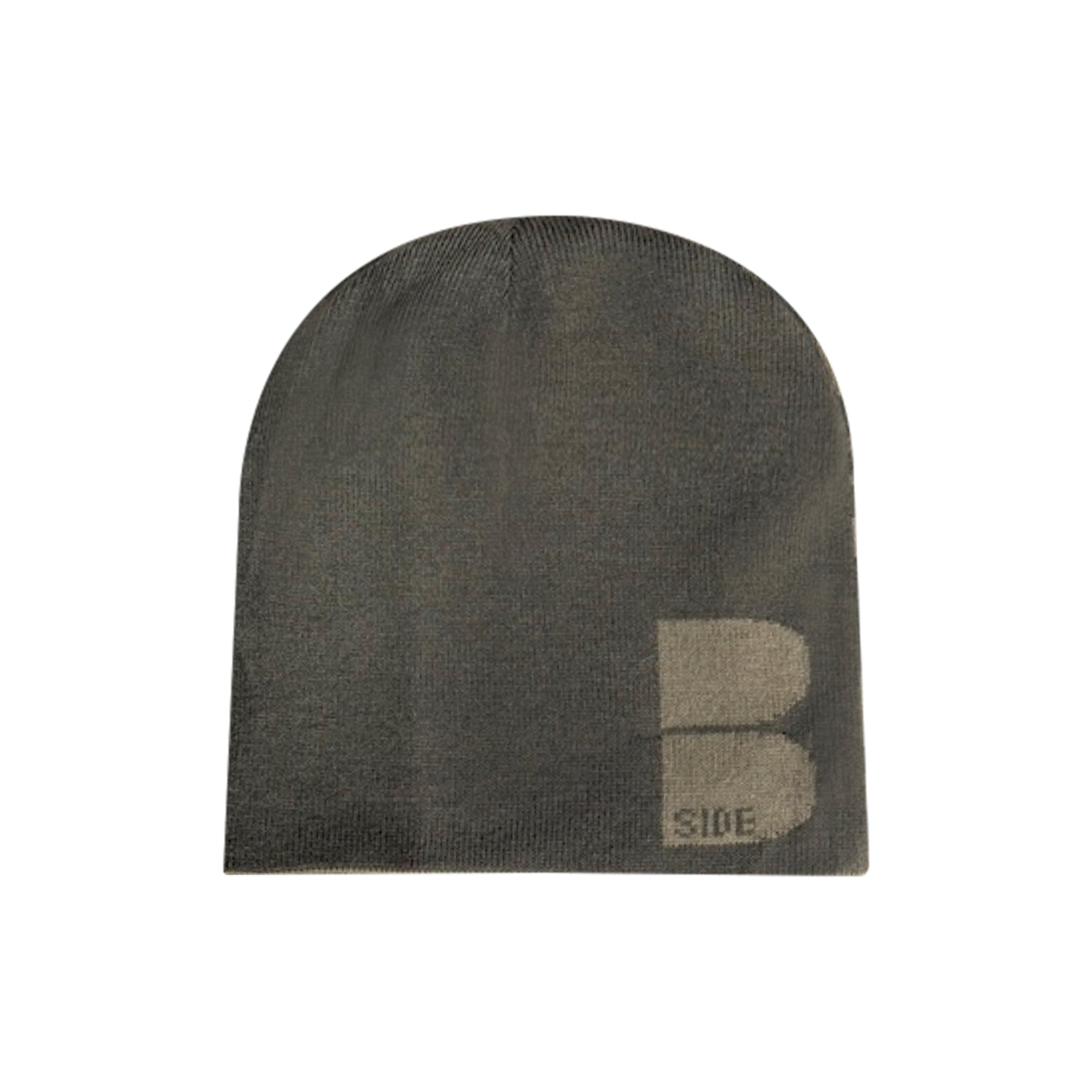 Reversible Graffiti Beanie - Grey & Beige