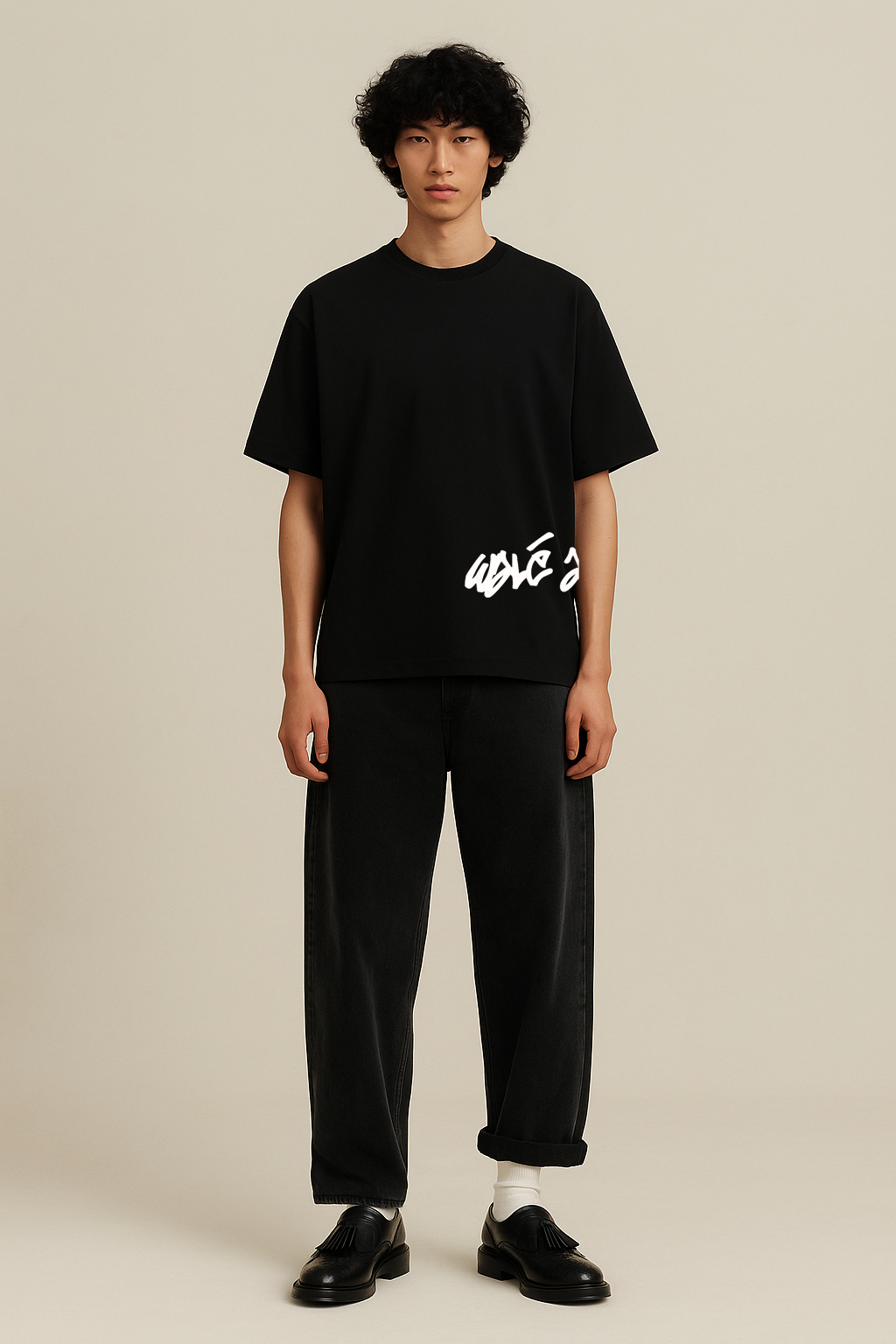 Black Archive Lower Tag T-Shirt