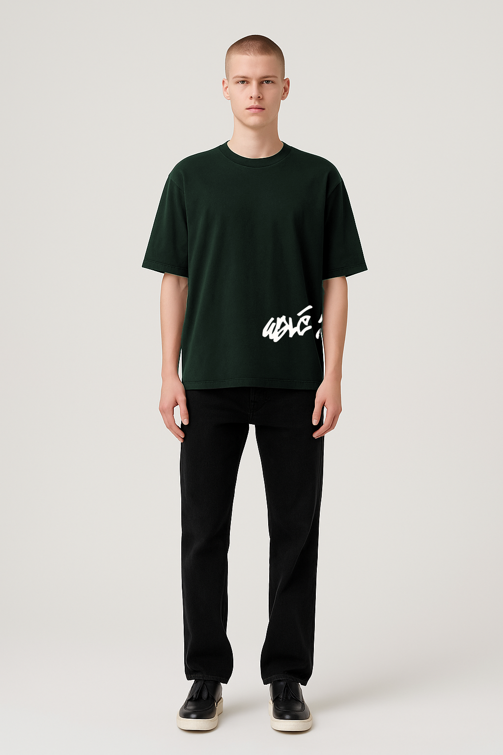 Green Archive Lower Tag T-Shirt
