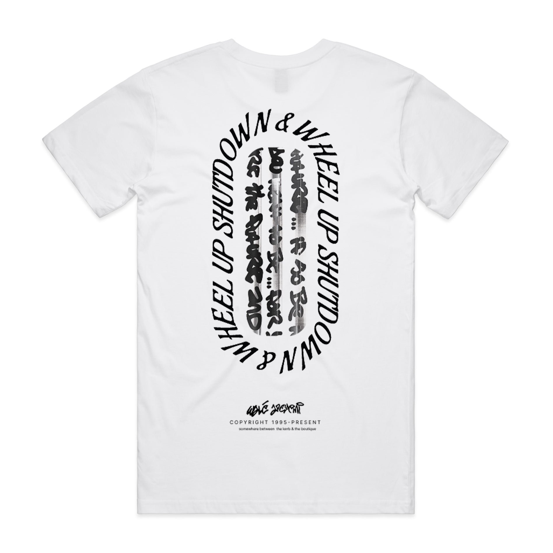 White Pusha T-Shirt - Black Print