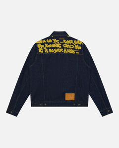 Sessions Denim Jacket - Misted Yellow