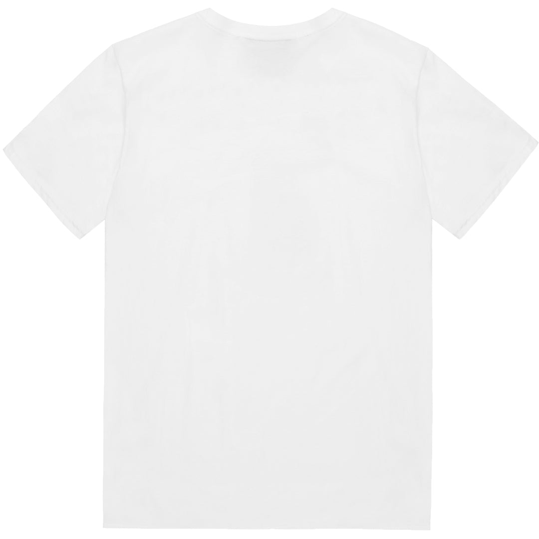 White OG Outline T-Shirt - Black Print