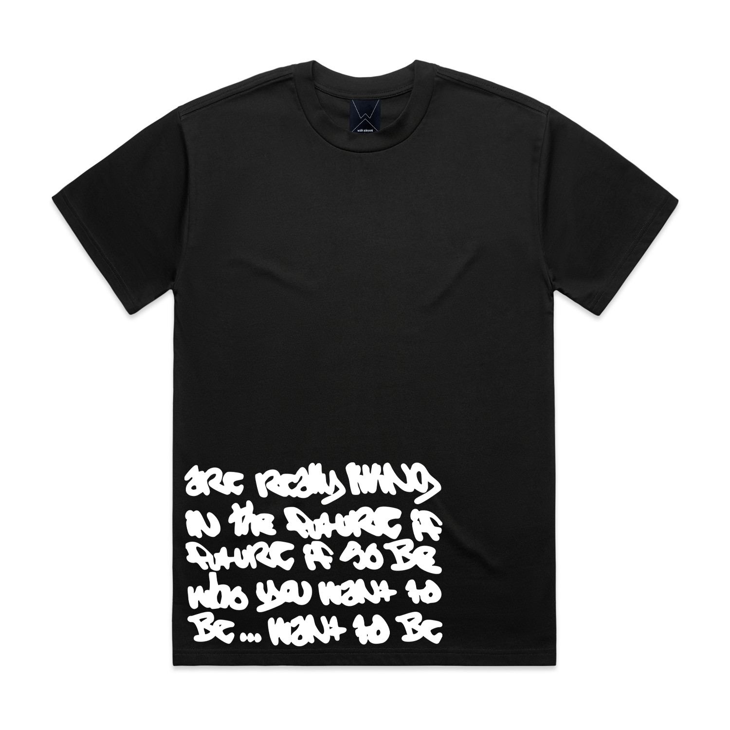 Black OG T-Shirt - White Print