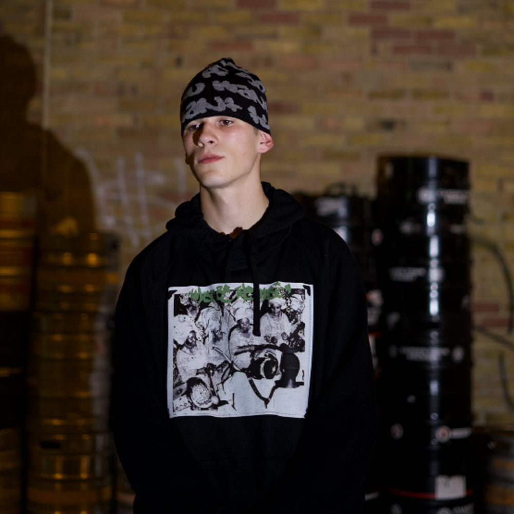 Black & White Graffiti Beanie