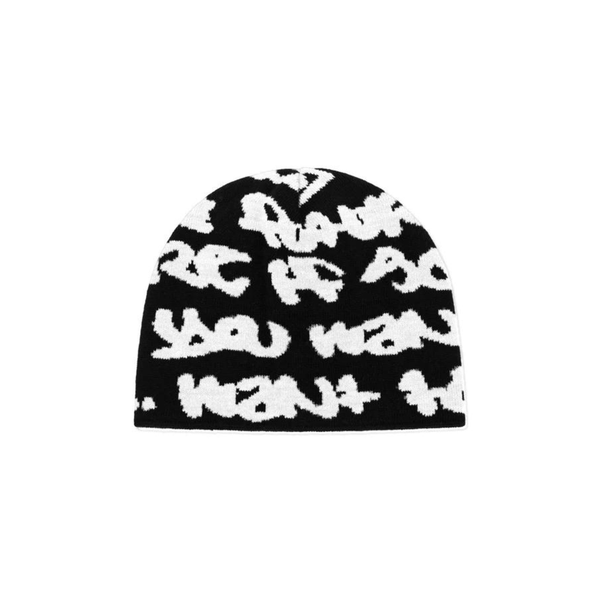 Black & White Graffiti Beanie