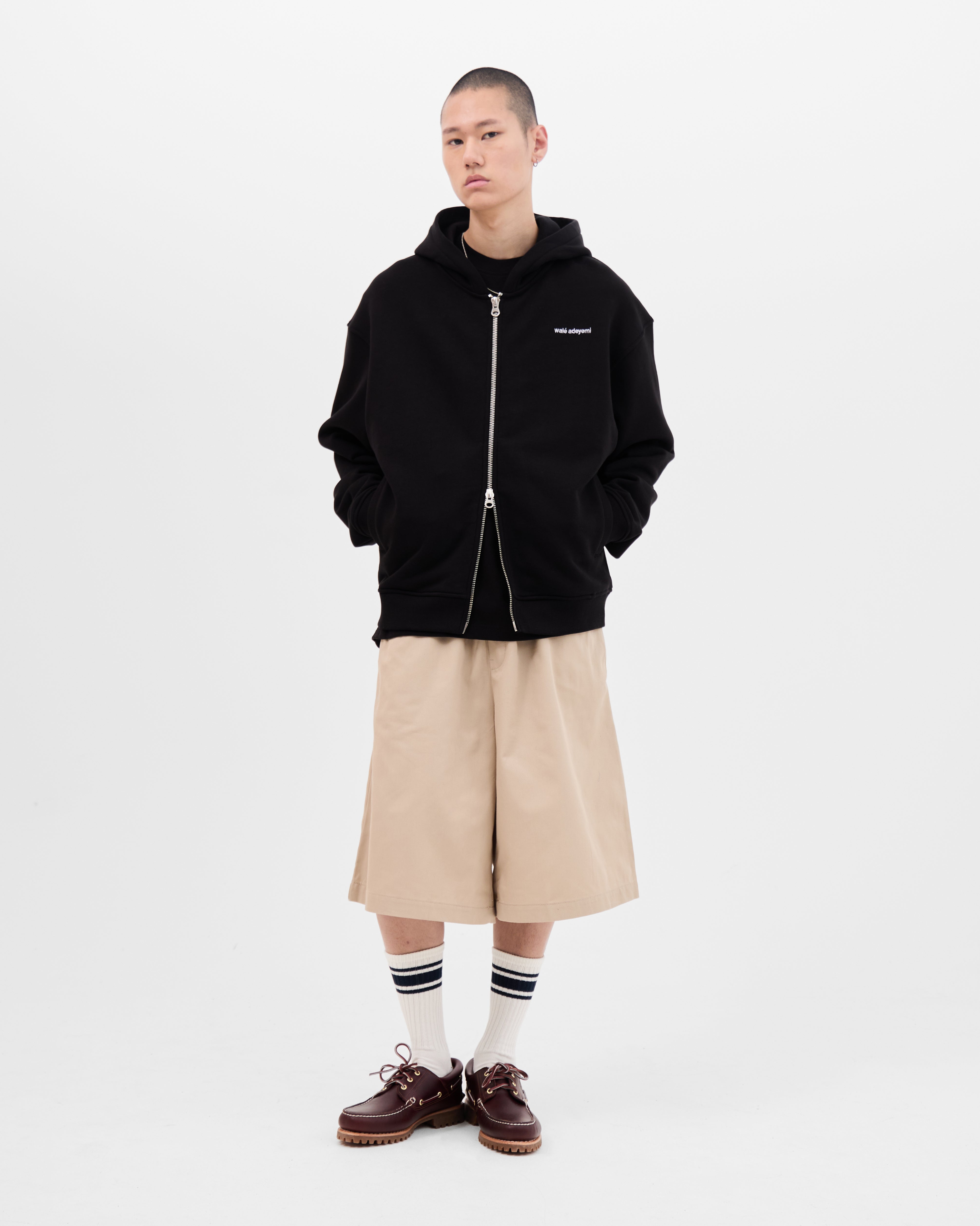 Bridge Hoodie - Black/White