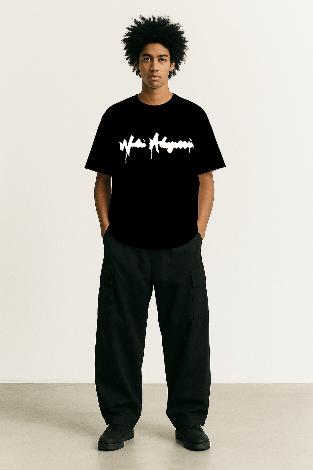Black Dripping T-Shirt