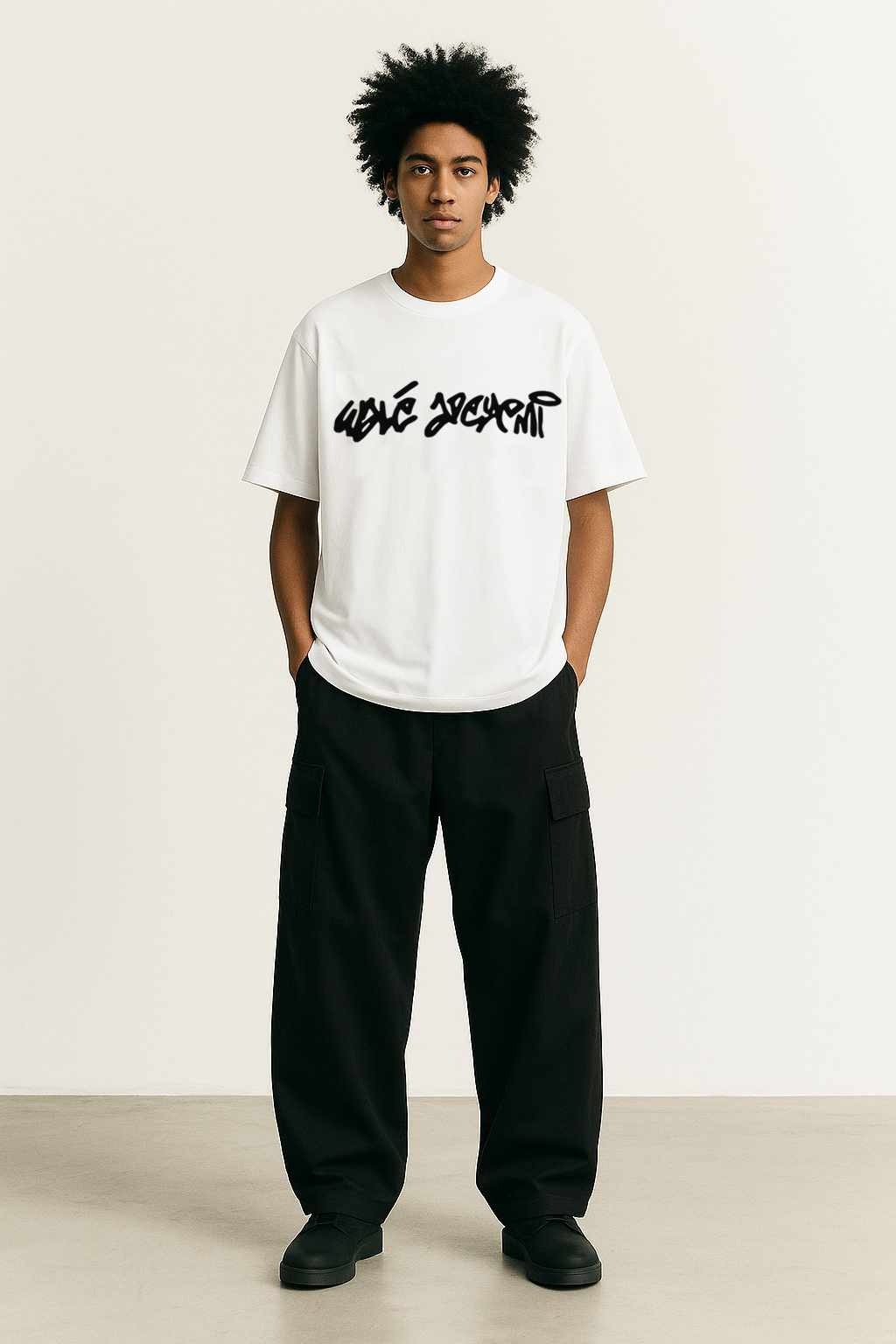 White Archive Tag T-Shirt