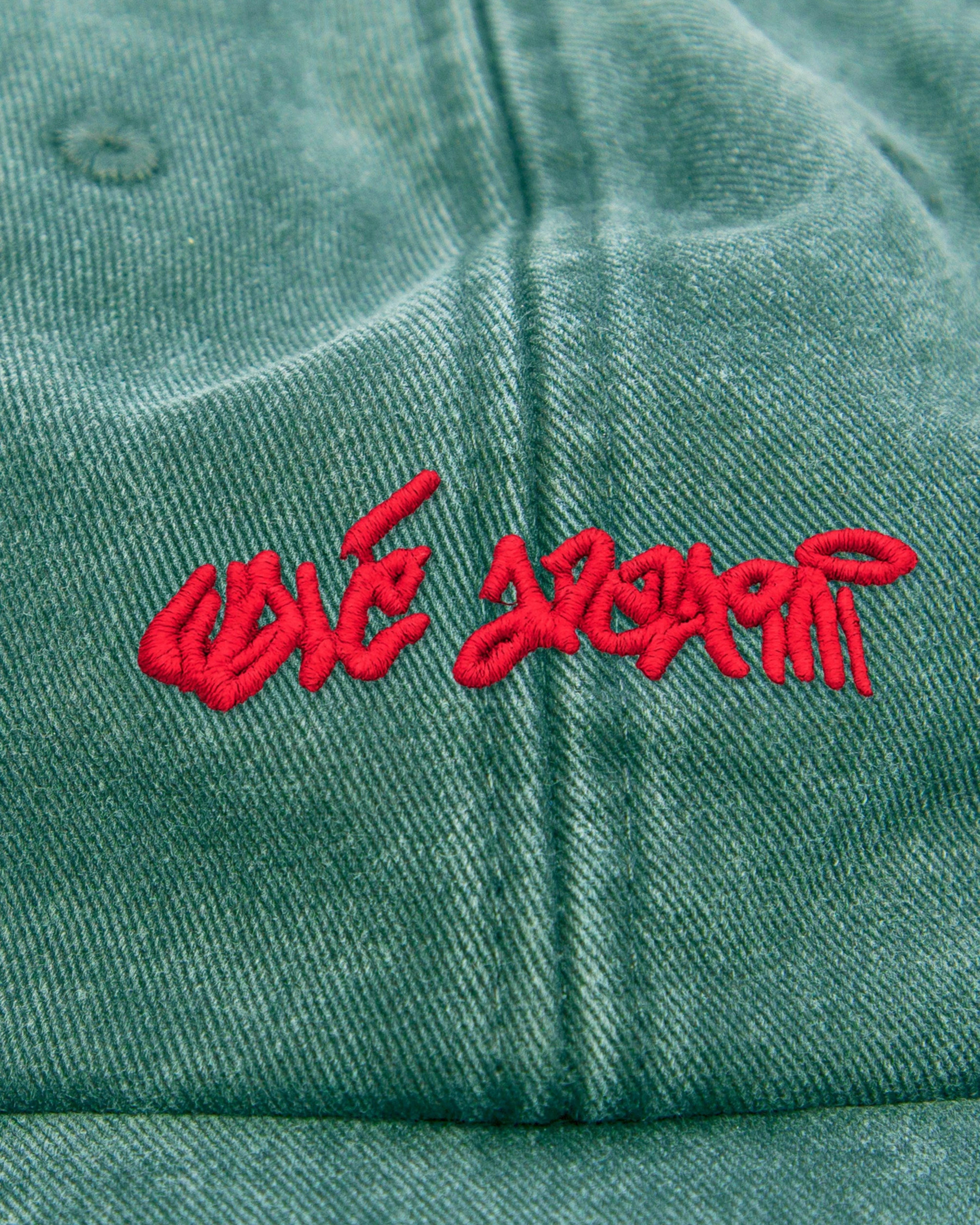 Alternate model view of the Walé Adeyemi Chorus Cap in Green/Red