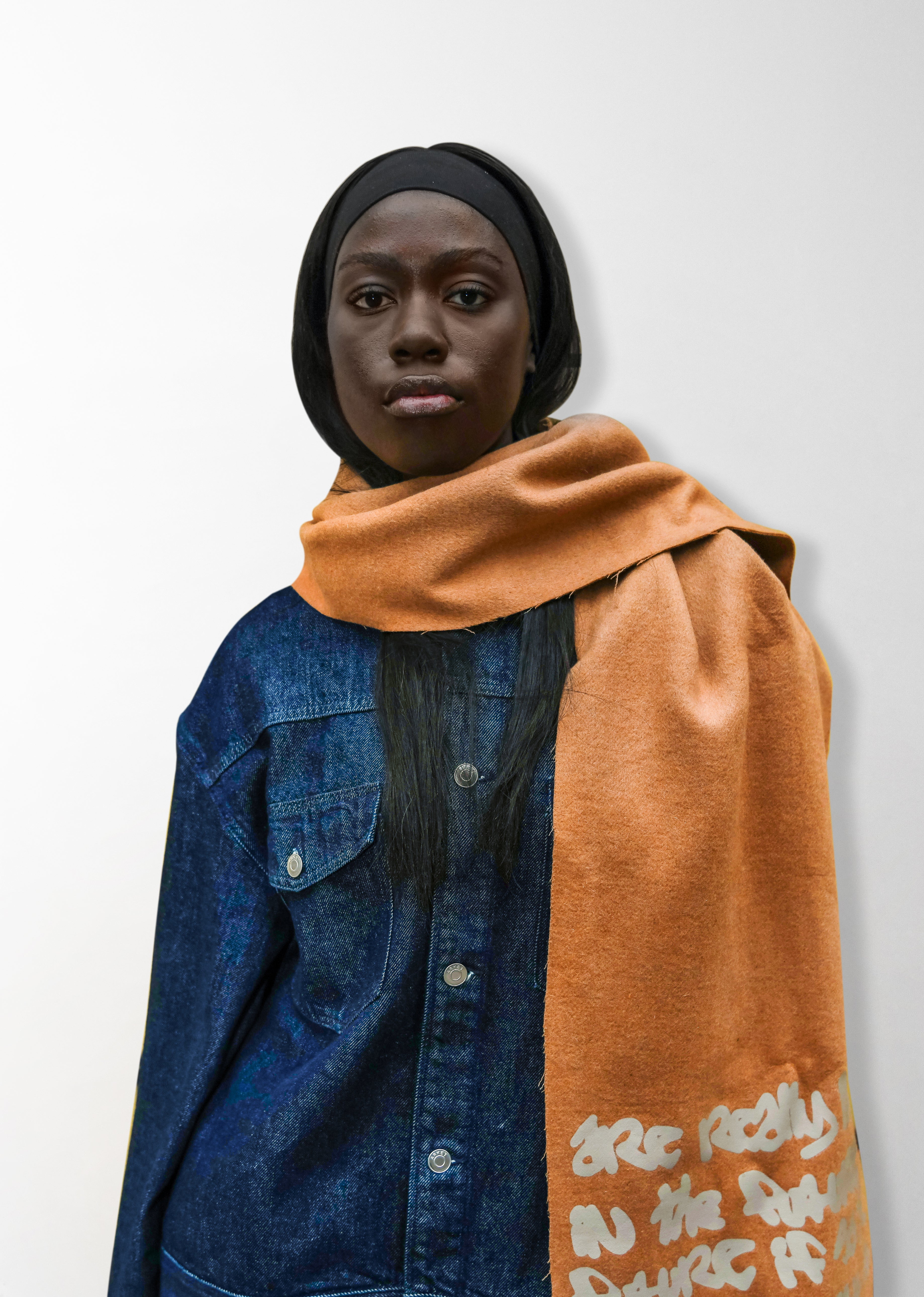 Clay Scarf - Copper