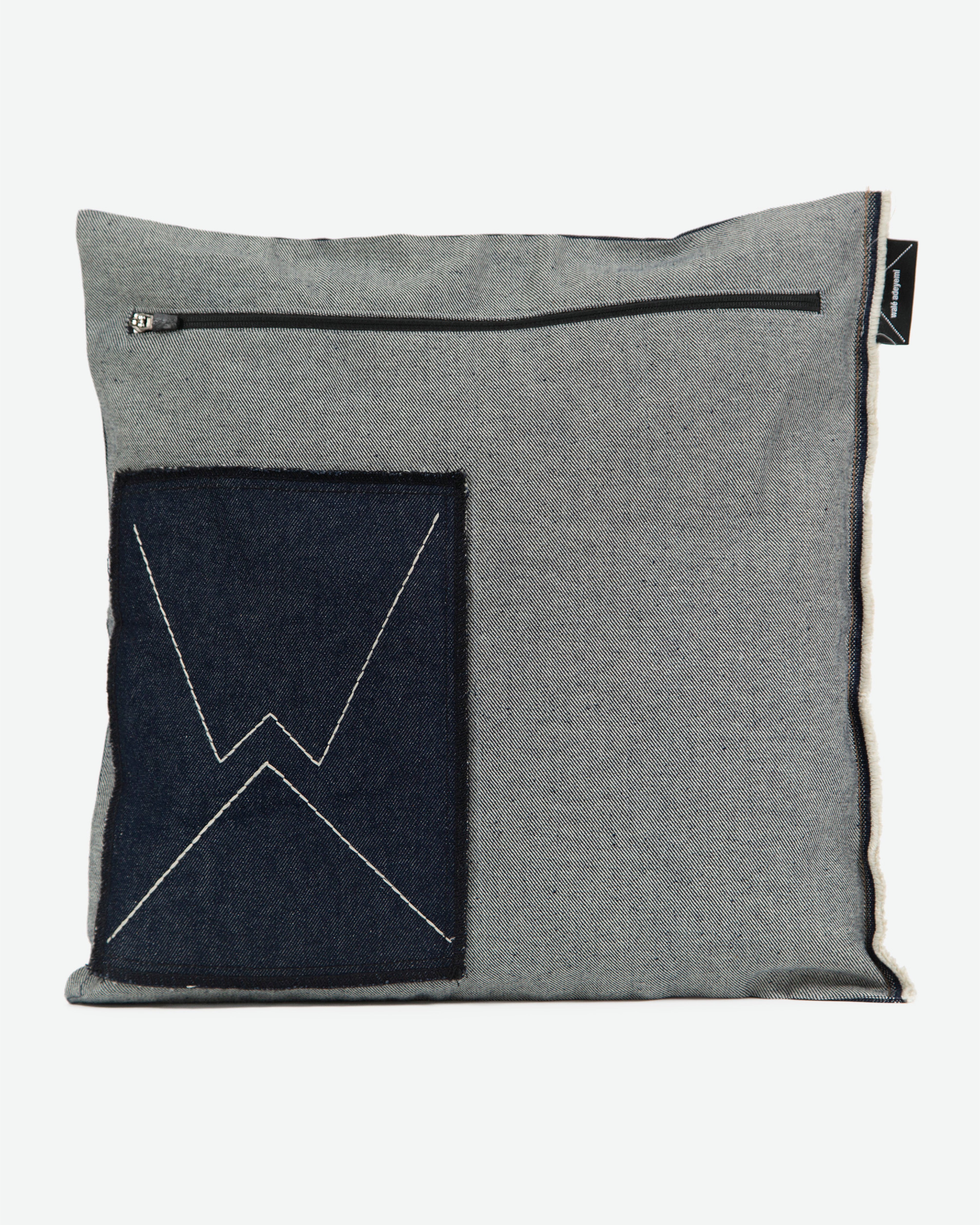 Denim Sleeve Cushion