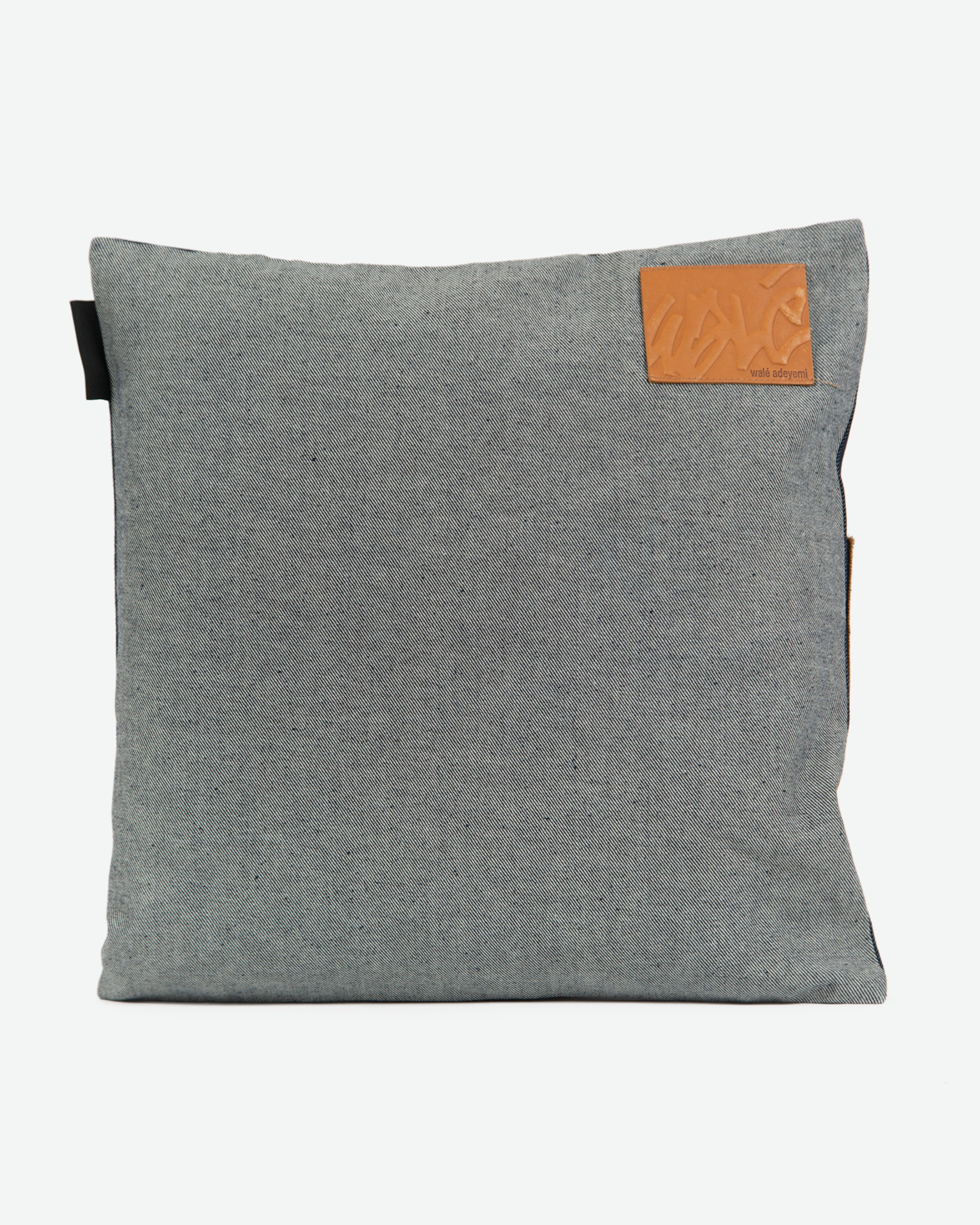 Walé Adeyemi Denim Sleeve Cushion No. 2, alternate product view