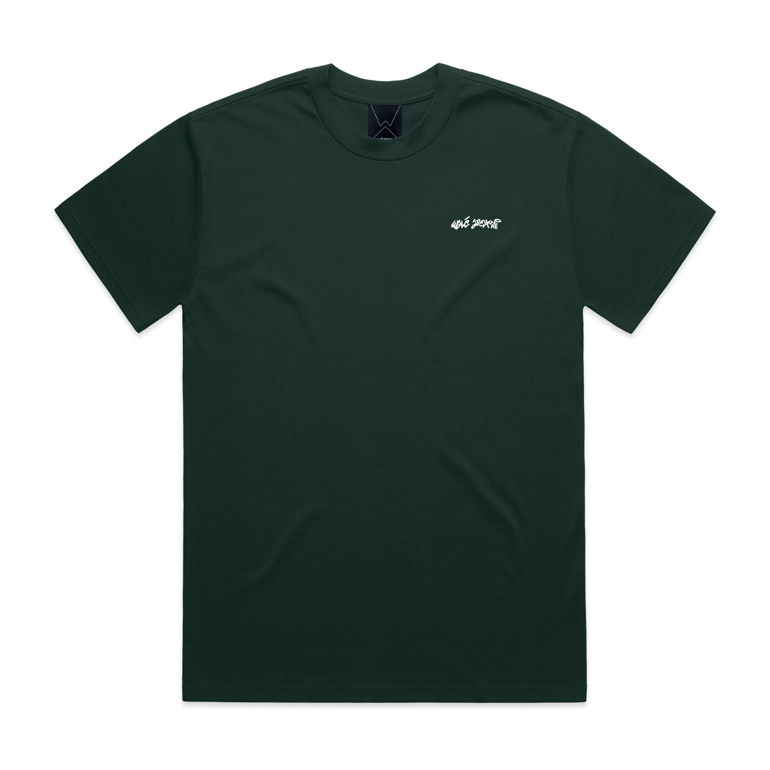 Green Archive Chest Tag T-Shirt