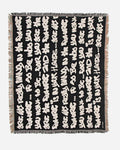 Graf Woven Throw - Black