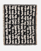 Graf Woven Throw - Black