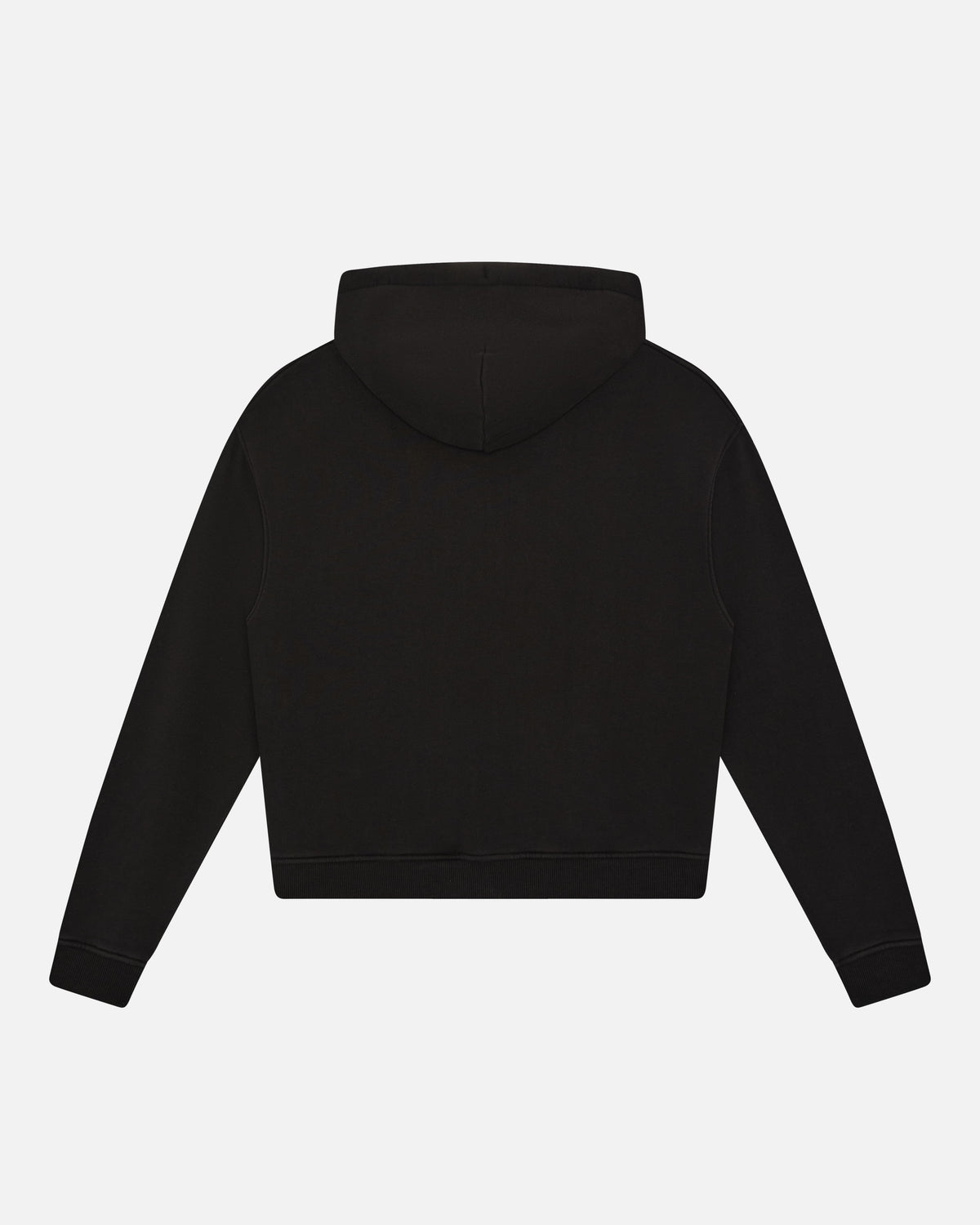 Walé Adeyemi Verse Hoodie in Black/Red, flat on white, back
