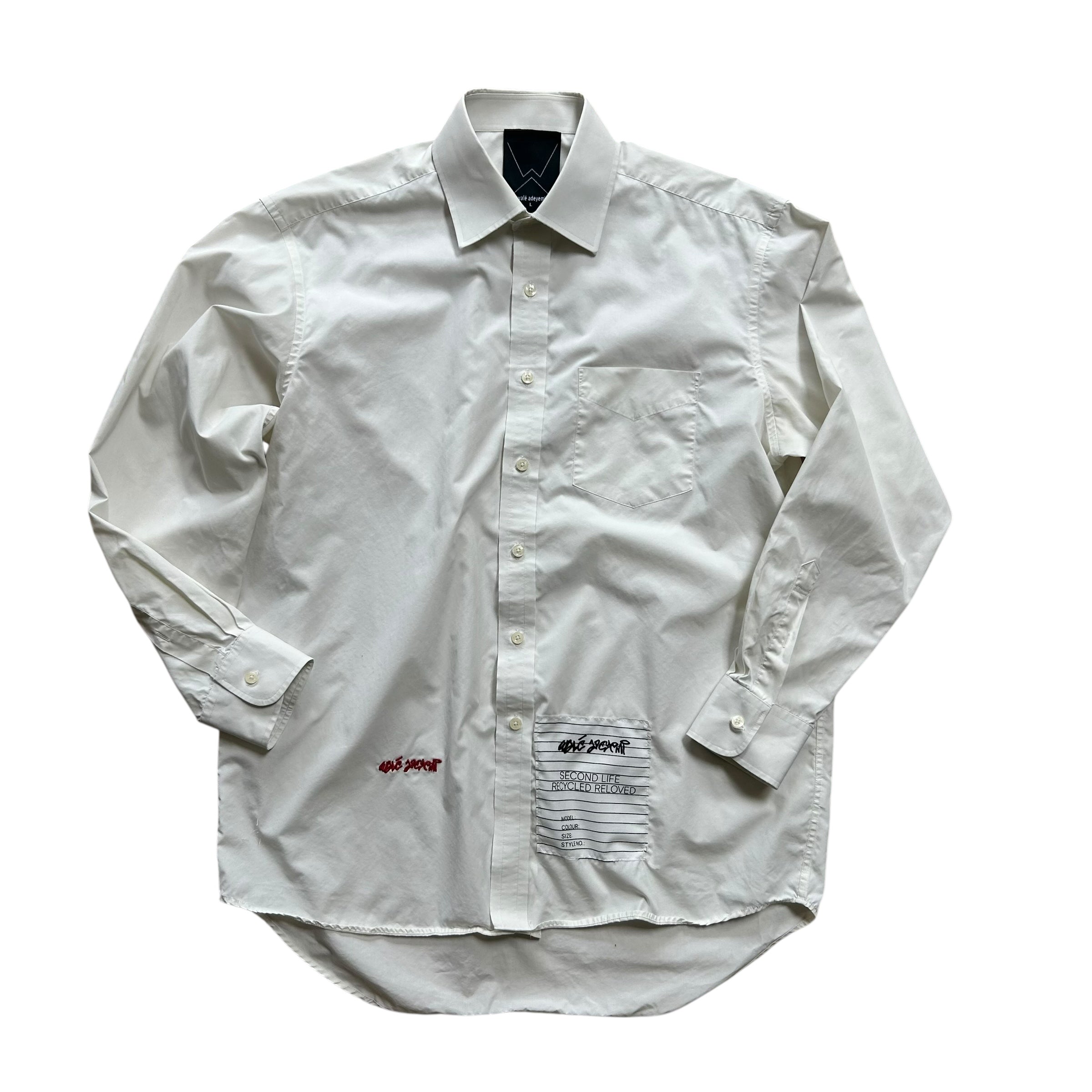 White Second Life Shirt