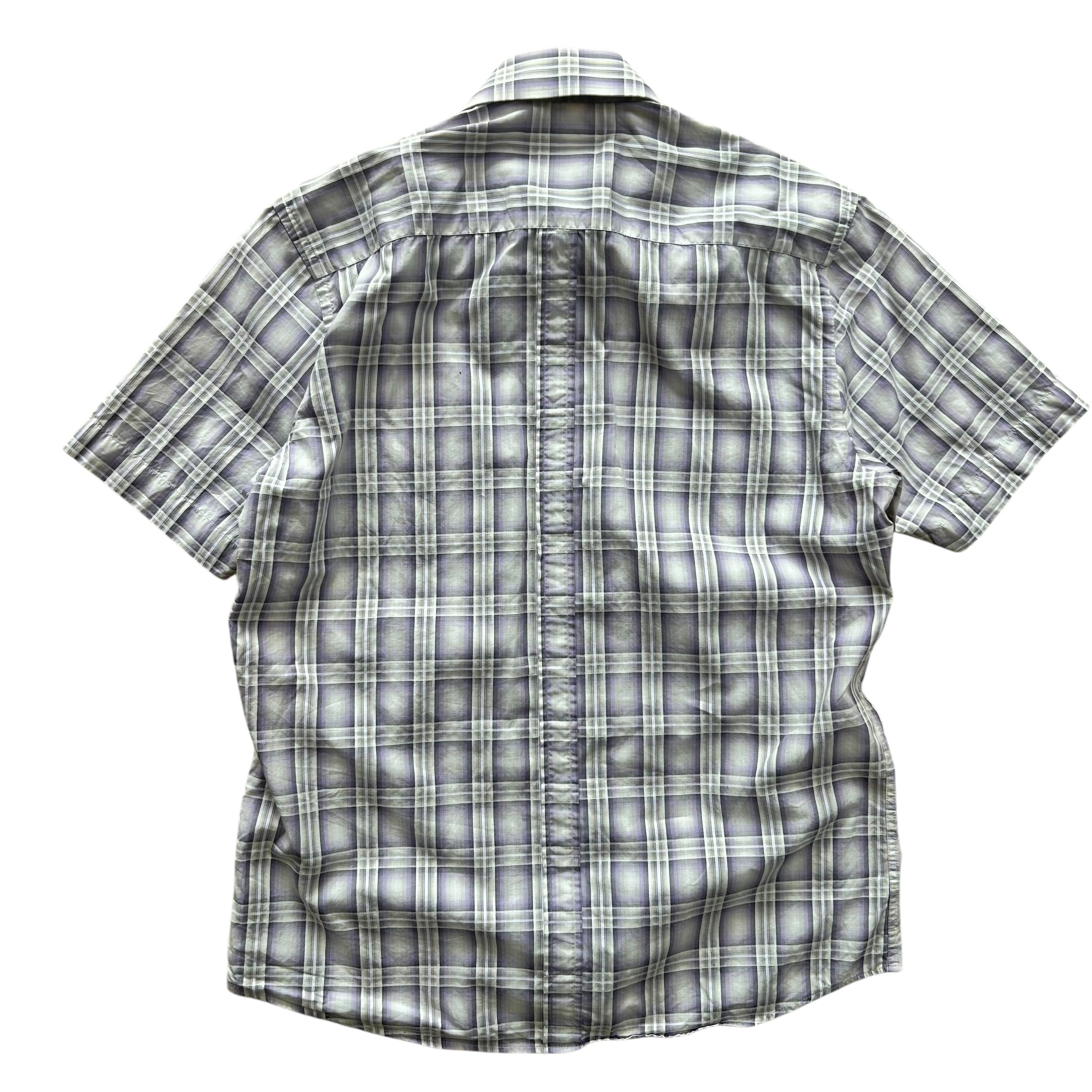 Purple Check Second Life Shirt