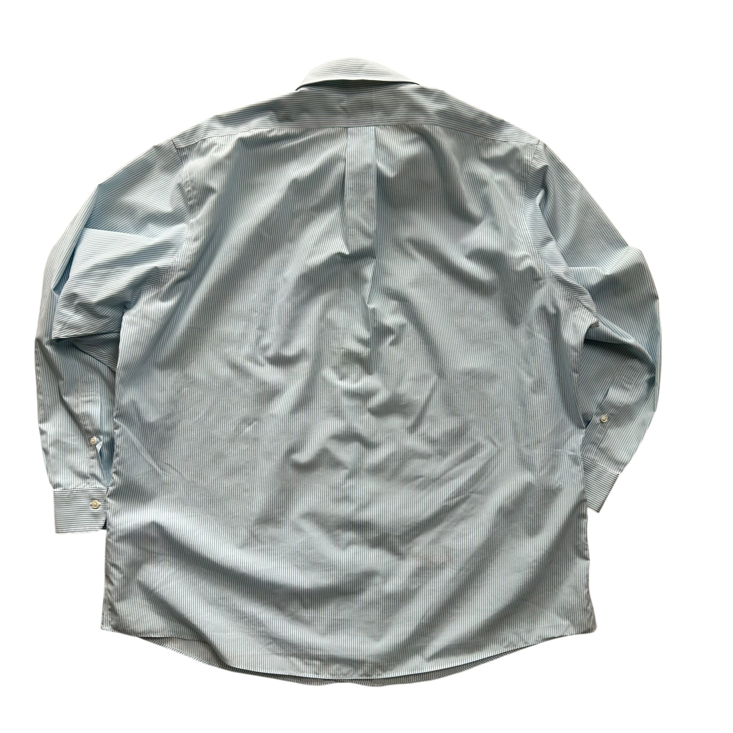 Light Blue Striped Second Life Shirt