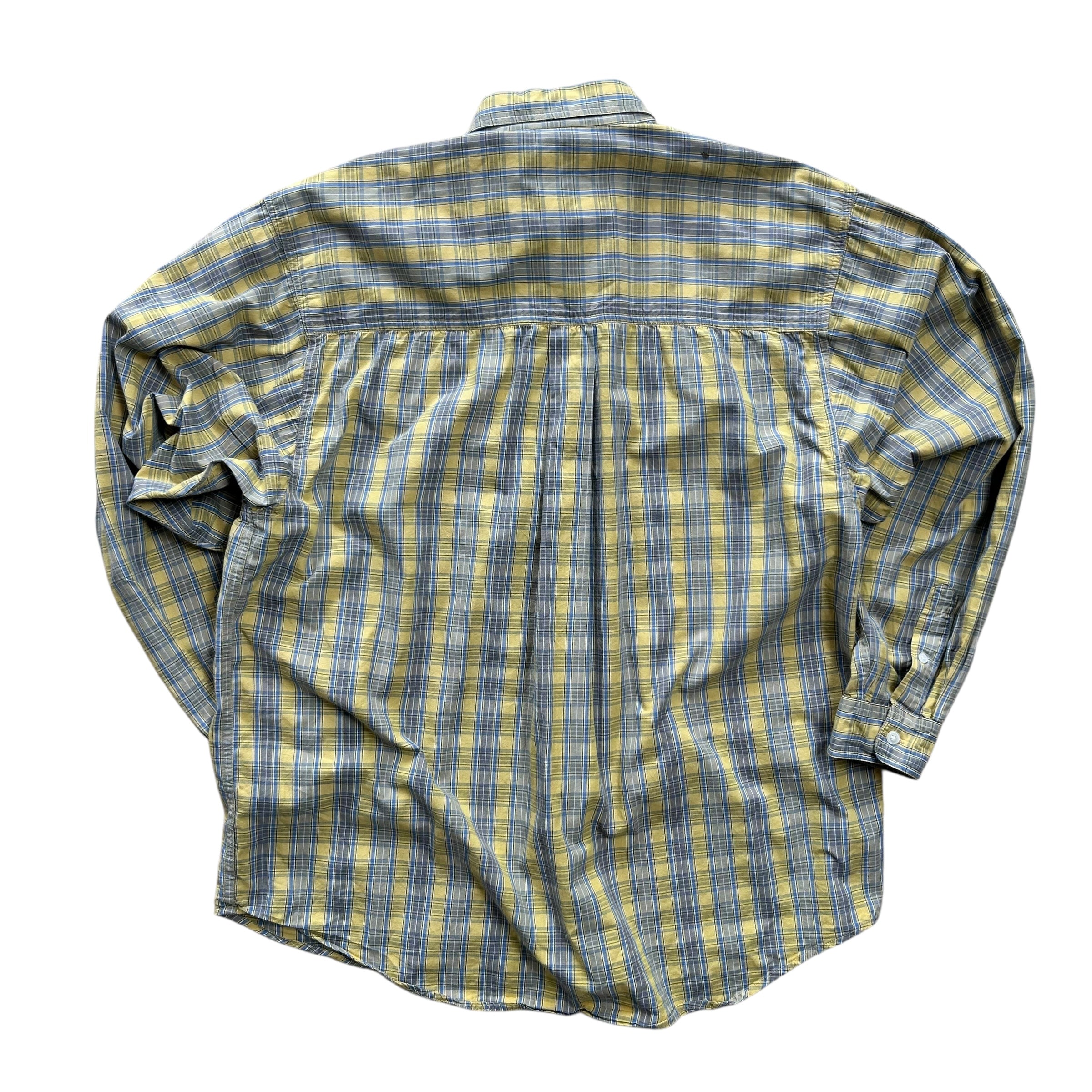 Yellow Check Second Life Shirt