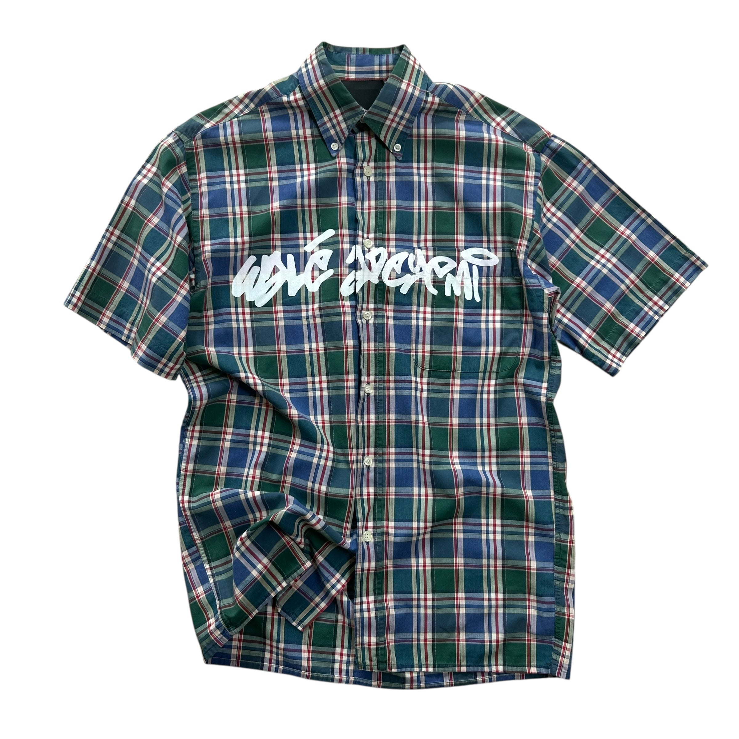Blue & Green Check Second Life Shirt