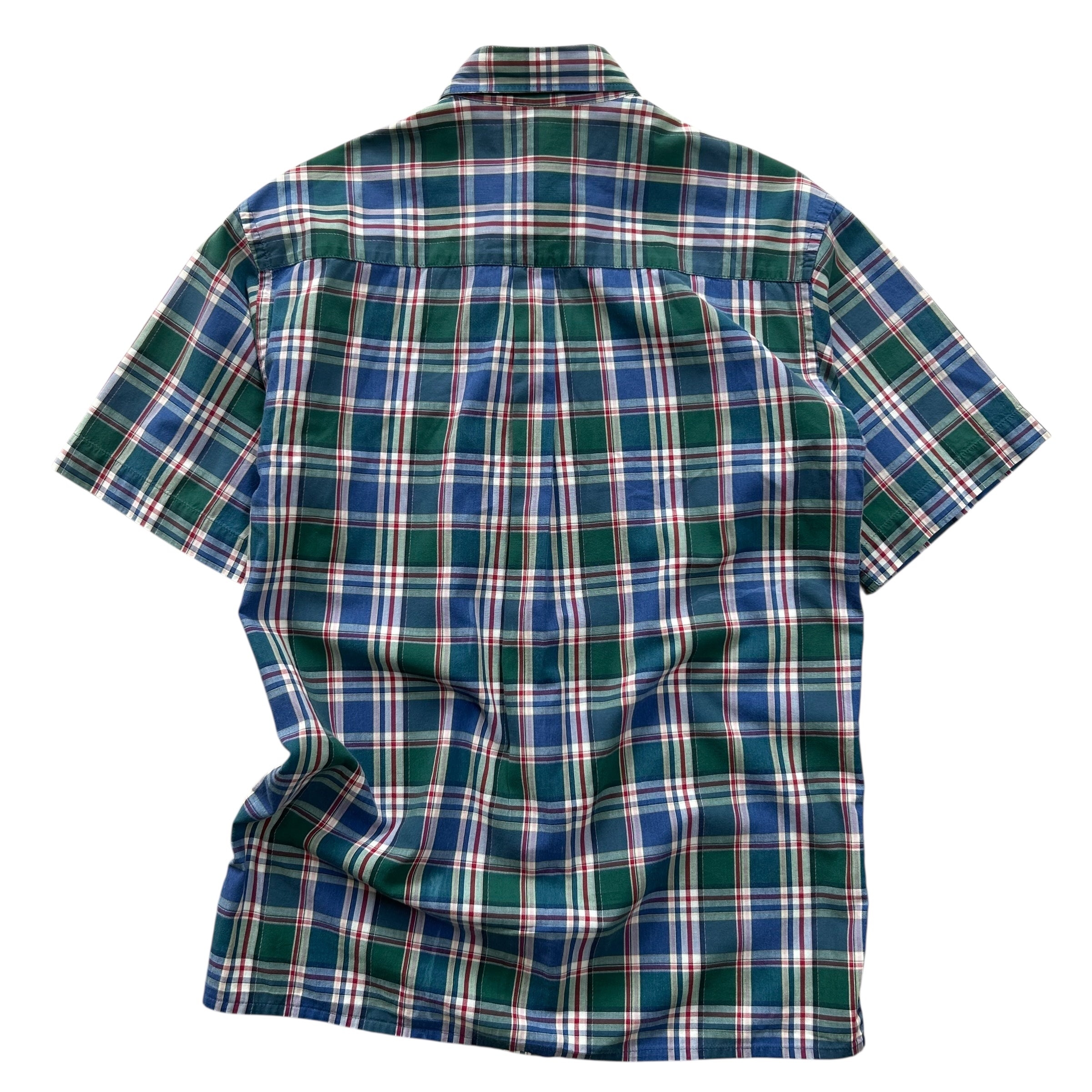 Blue & Green Check Second Life Shirt