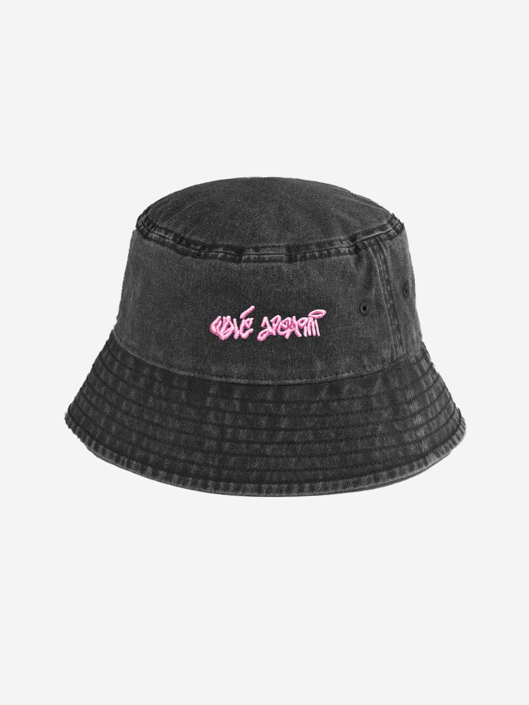 Chorus Bucket Hat - Black/Pink