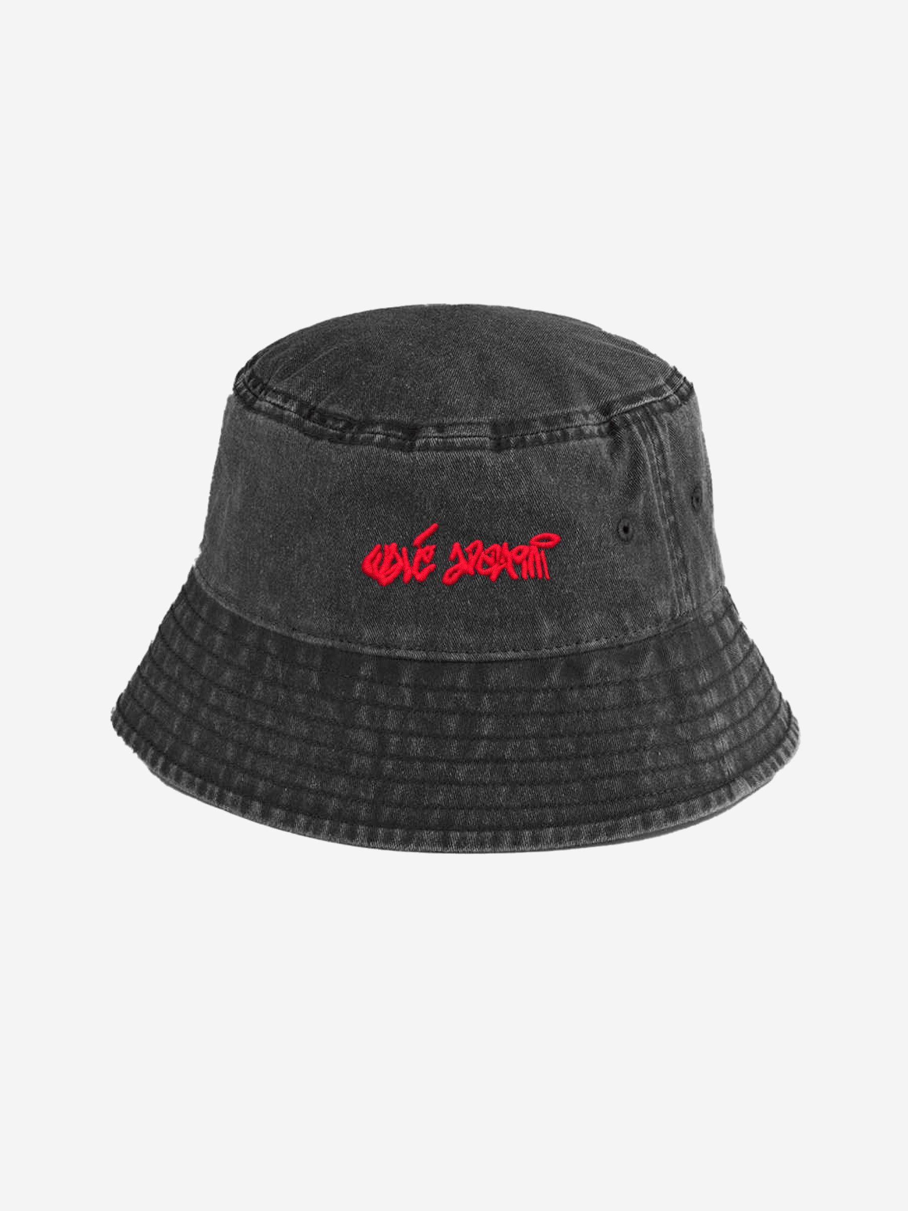 Chorus Bucket Hat - Black/Red