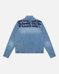Archive Denim Jacket - Navy Peony