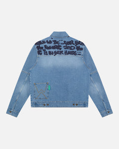 Archive Denim Jacket - Navy Peony
