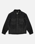 Midnight Graf Denim Jacket - Black