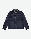 Sound Clash Denim Jacket - Navy/Blue