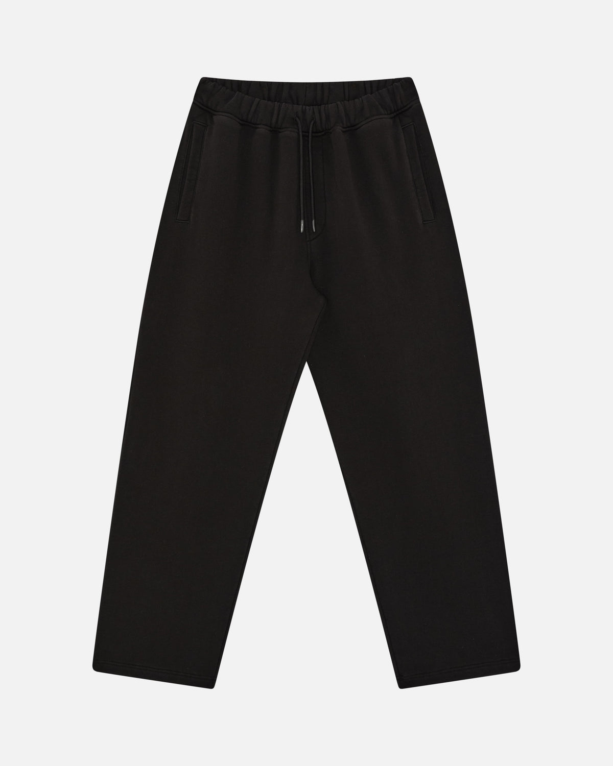 Walé Adeyemi Verse Jogger in Black/Red, flat on white, front