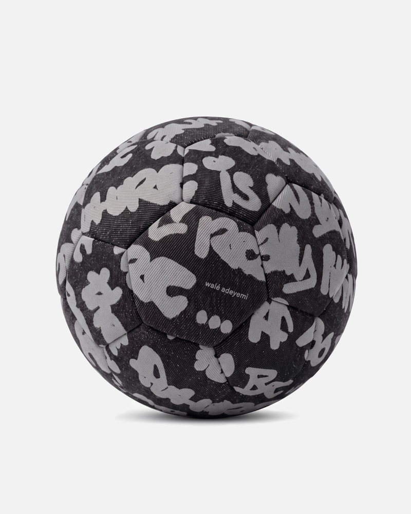 The Trivela Denim Football - Black/Grey