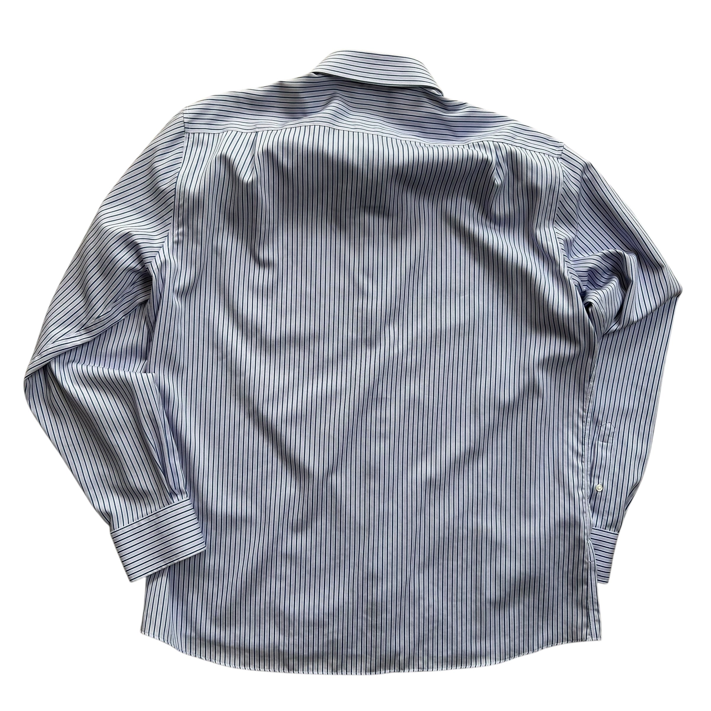 Purple Blue Striped Second Life Shirt