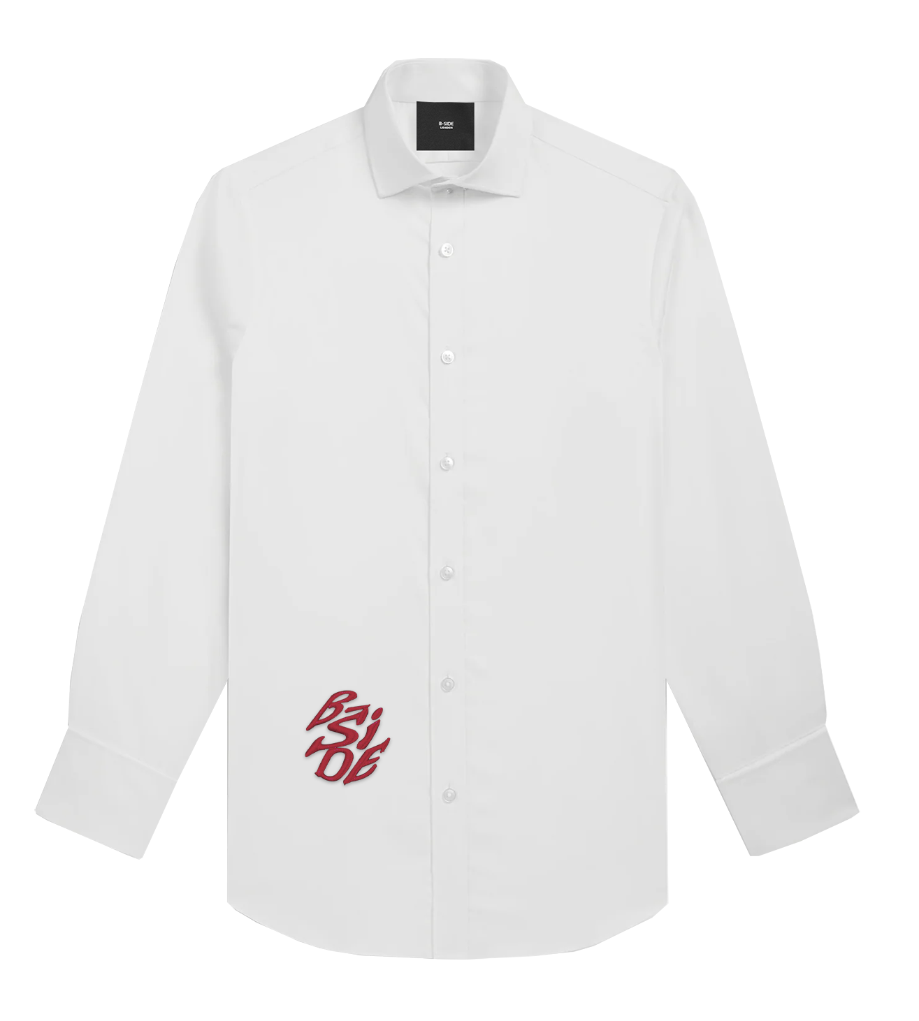 Pink Second Life Graded Shirt - Red Print