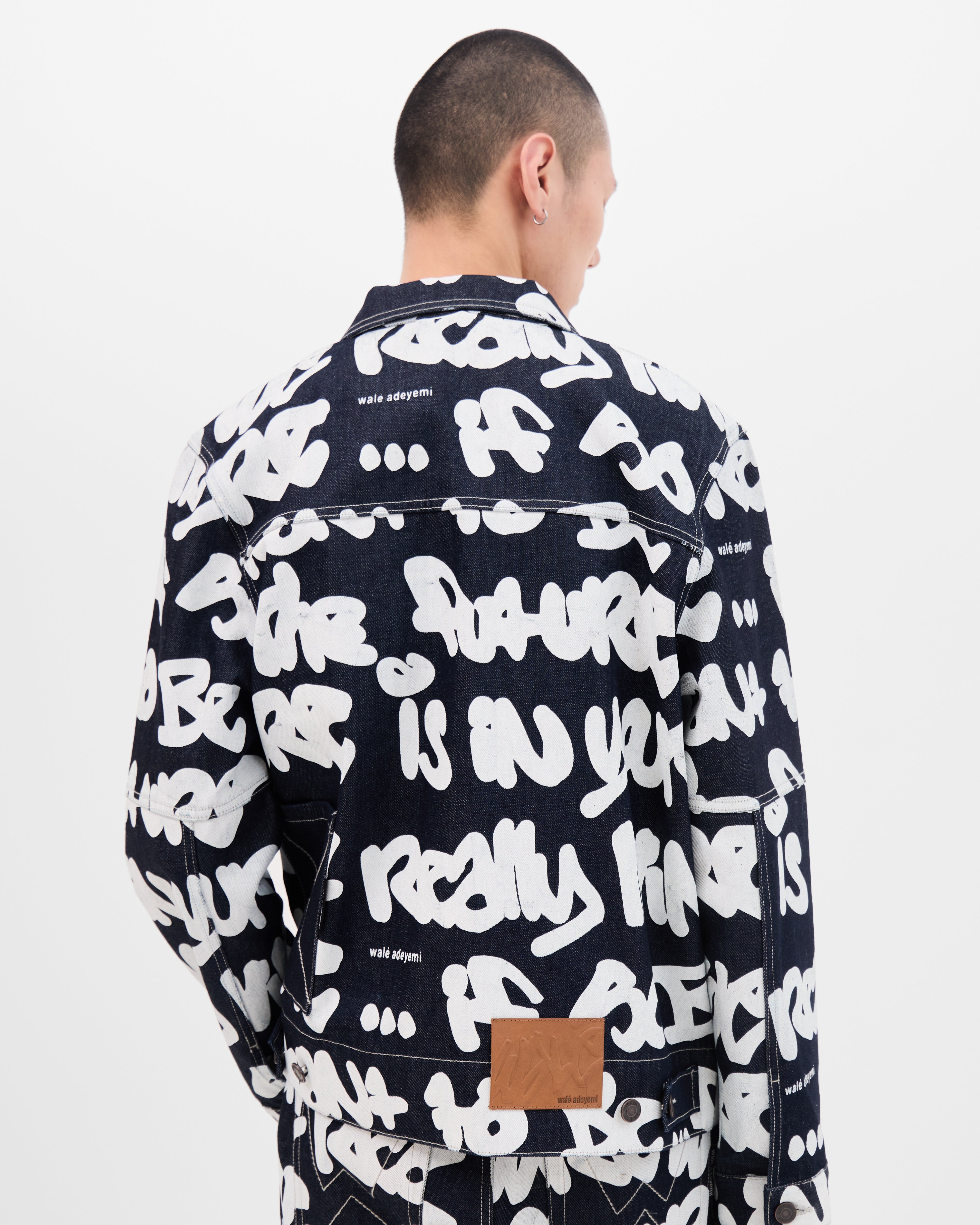 Sound Clash Jacket - Blue/White