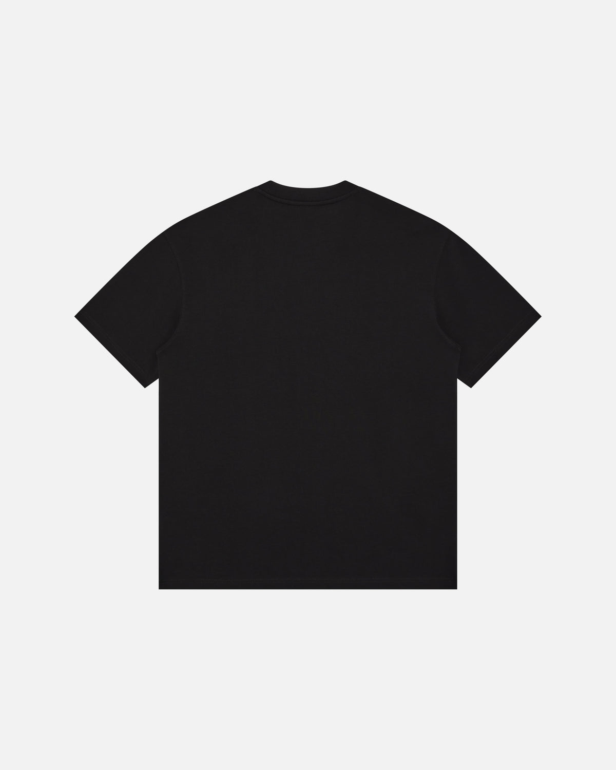 Walé Adeyemi Verse T-Shirt in Black/Red, flat on white, back