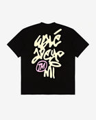 Vinnie T-shirt - Black/Lemon