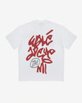 Vinnie T-shirt - White/Red