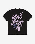 Vinnie T-shirt - Black/Pink