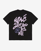 Vinnie T-shirt - Black/Pink
