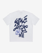 Vinnie T-shirt - White/Blue
