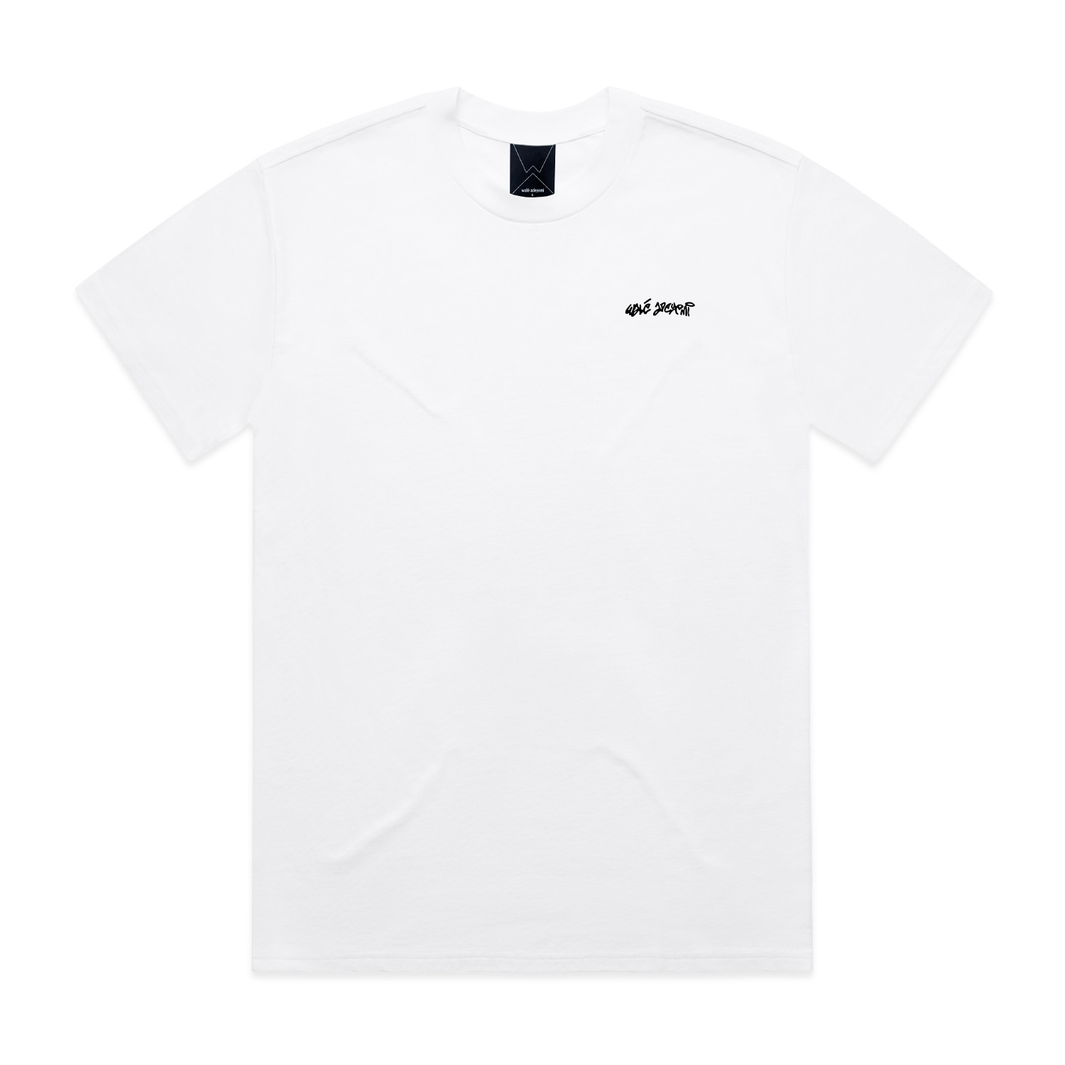 White Archive Chest Tag T-Shirt