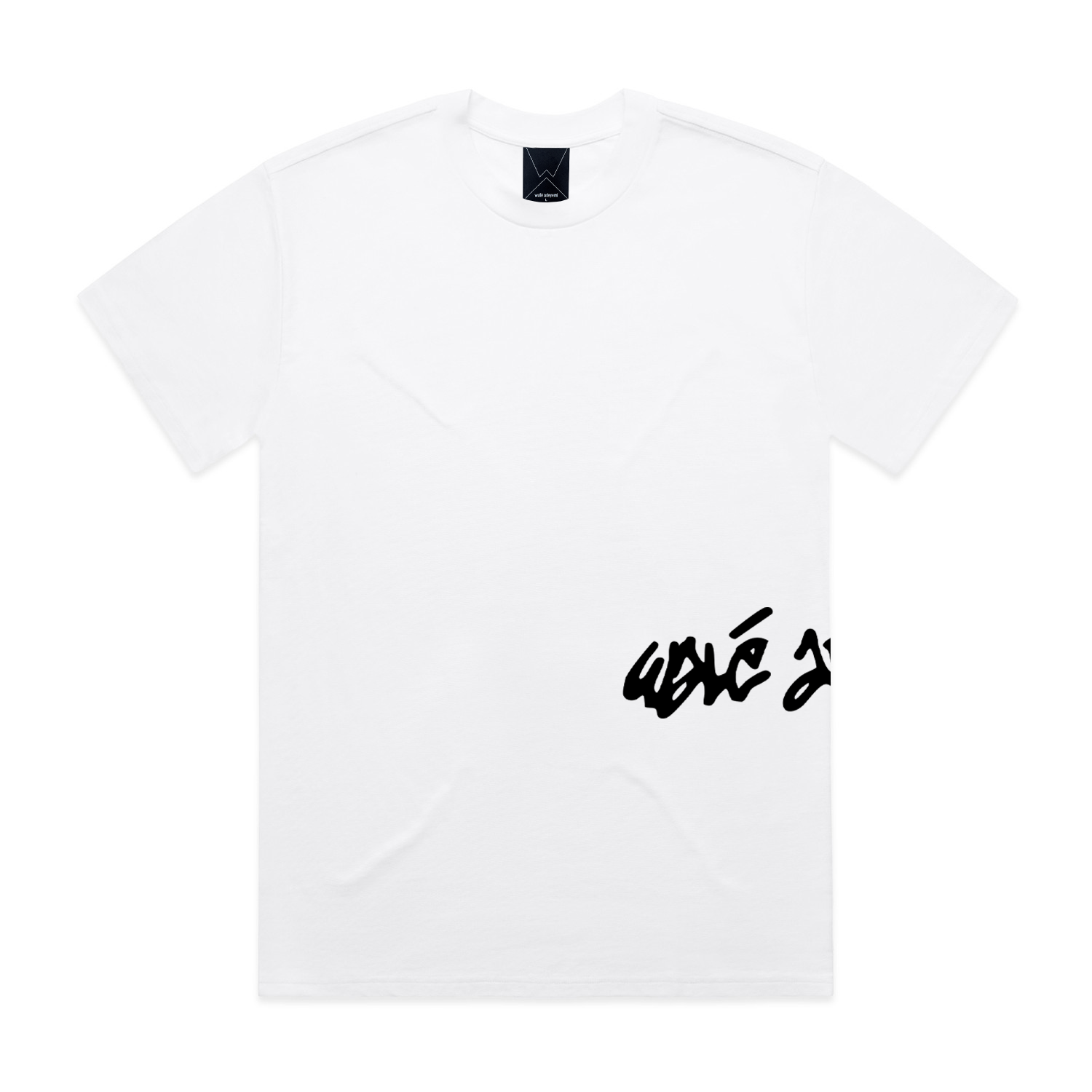 White Archive Lower Tag T-Shirt