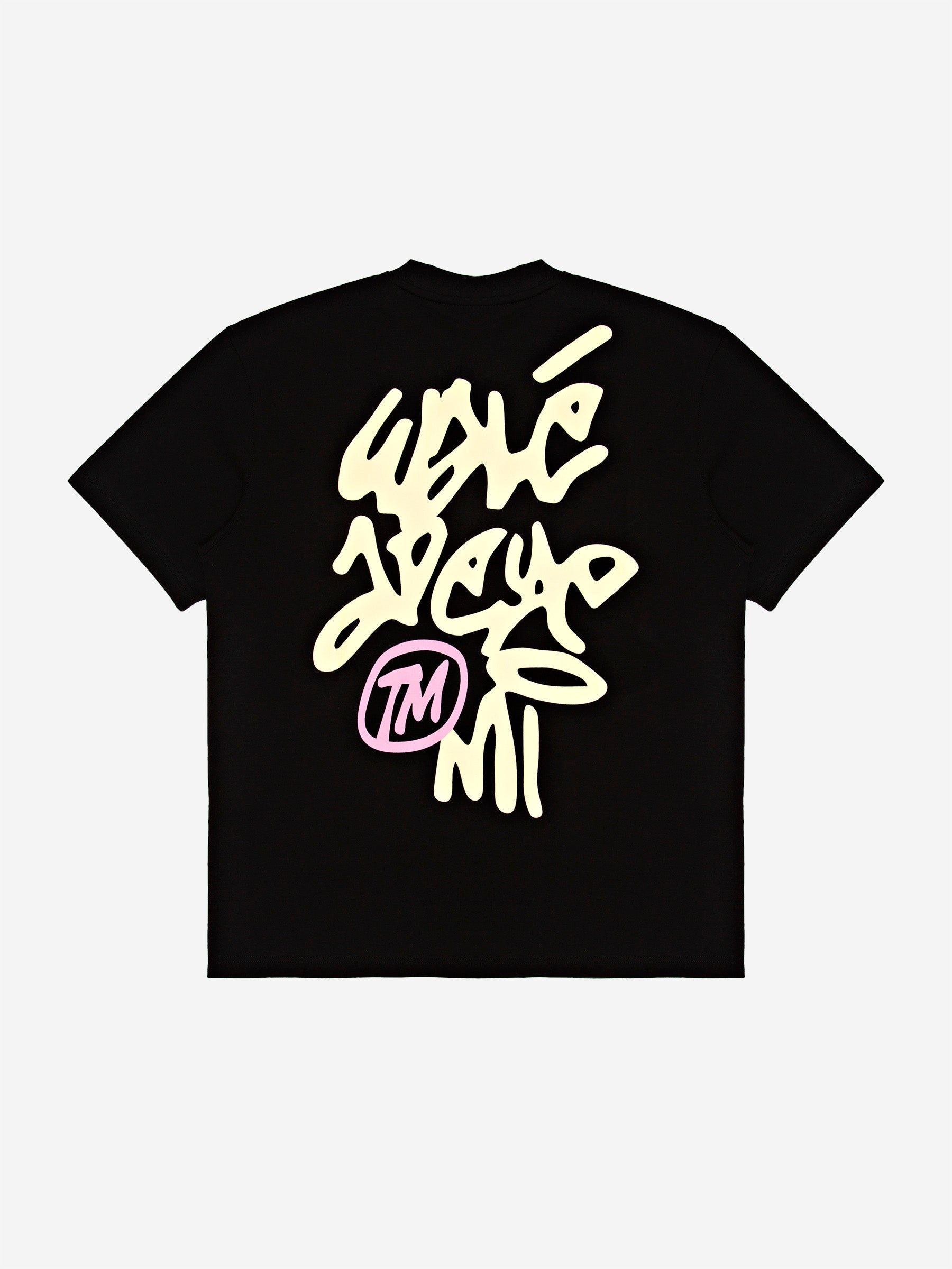 Vinnie T-shirt - Black/Lemon