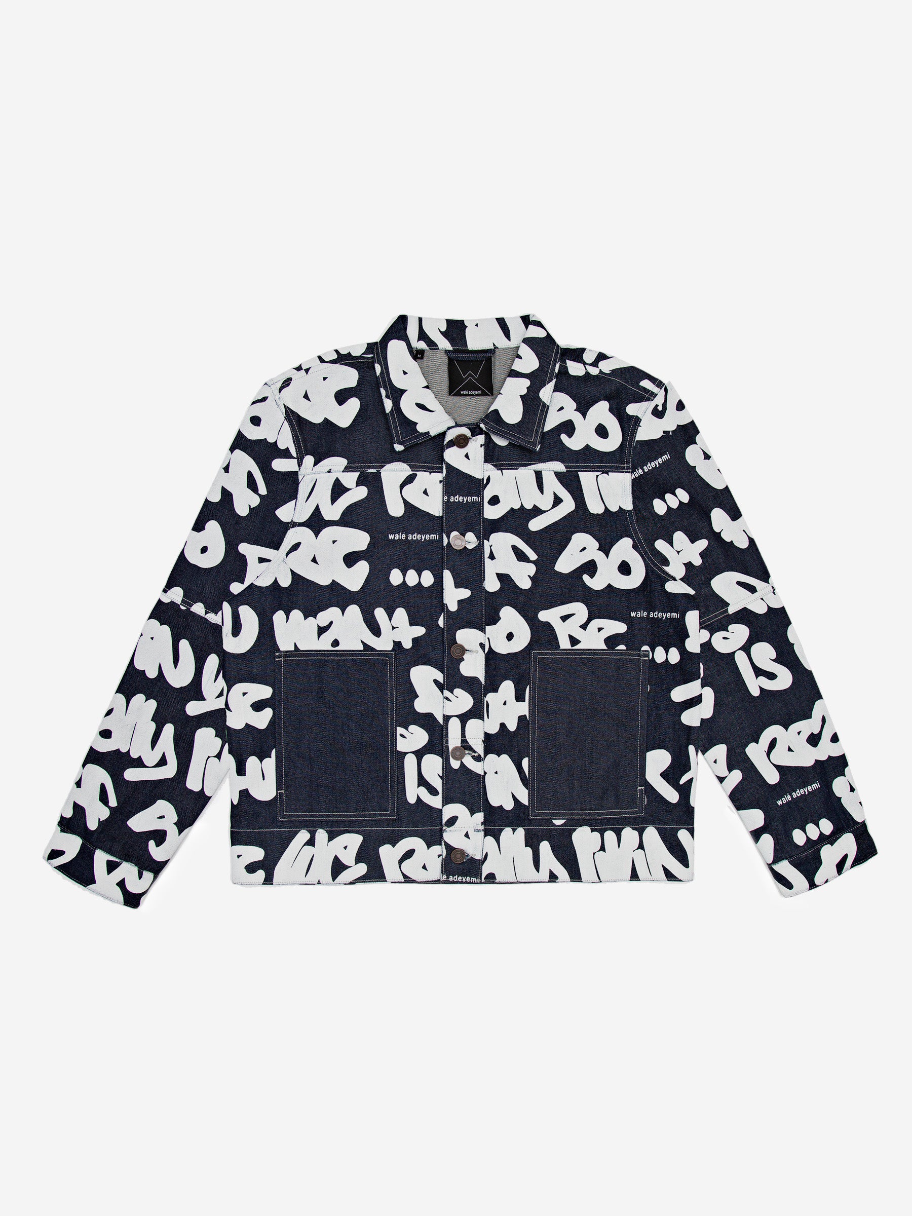 Sound Clash Jacket - Blue/White