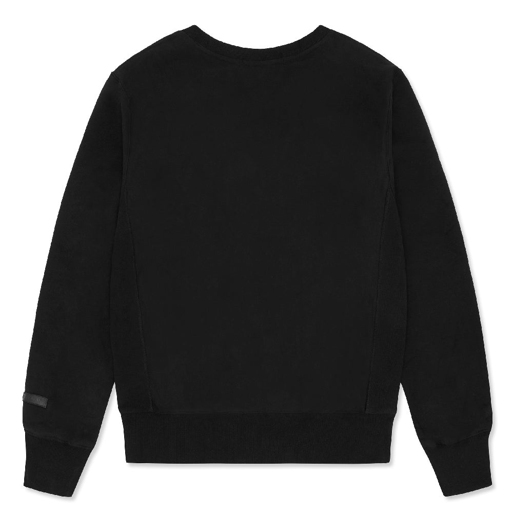 Black Original B Logo Sweat - White Print